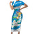 Nicaragua Independence Day Family Matching Short Sleeve Bodycon Dress and Hawaiian Shirt Since 1821 Nicaragua Culture Concept - Wonder Print Shop