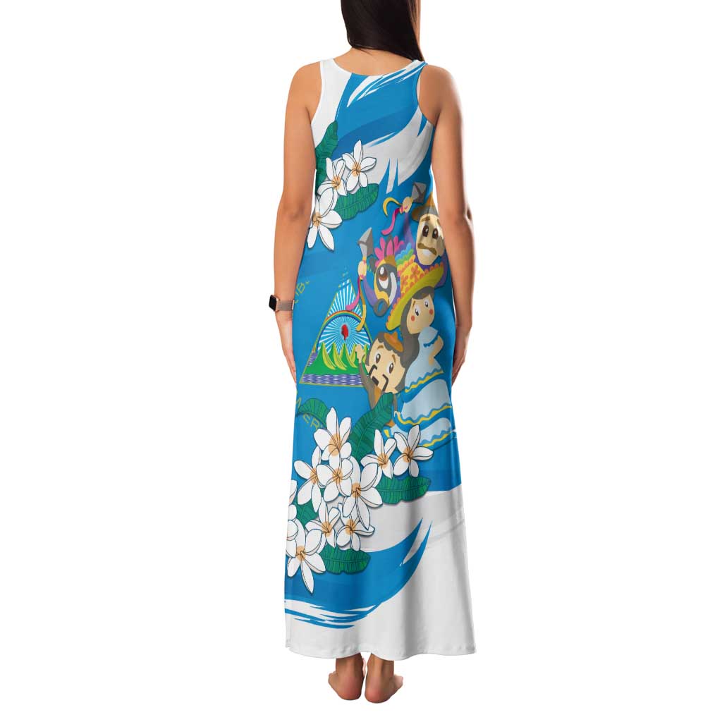 Nicaragua Independence Day Family Matching Tank Maxi Dress and Hawaiian Shirt Since 1821 Nicaragua Culture Concept - Wonder Print Shop