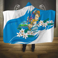 Nicaragua Independence Day Hooded Blanket Since 1821 Nicaragua Culture Concept - Wonder Print Shop