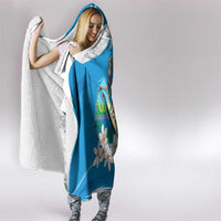 Nicaragua Independence Day Hooded Blanket Since 1821 Nicaragua Culture Concept - Wonder Print Shop