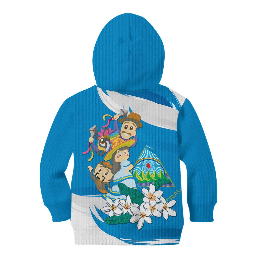 Nicaragua Independence Day Kid Hoodie Since 1821 Nicaragua Culture Concept - Wonder Print Shop