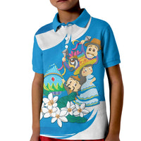 Nicaragua Independence Day Kid Polo Shirt Since 1821 Nicaragua Culture Concept - Wonder Print Shop