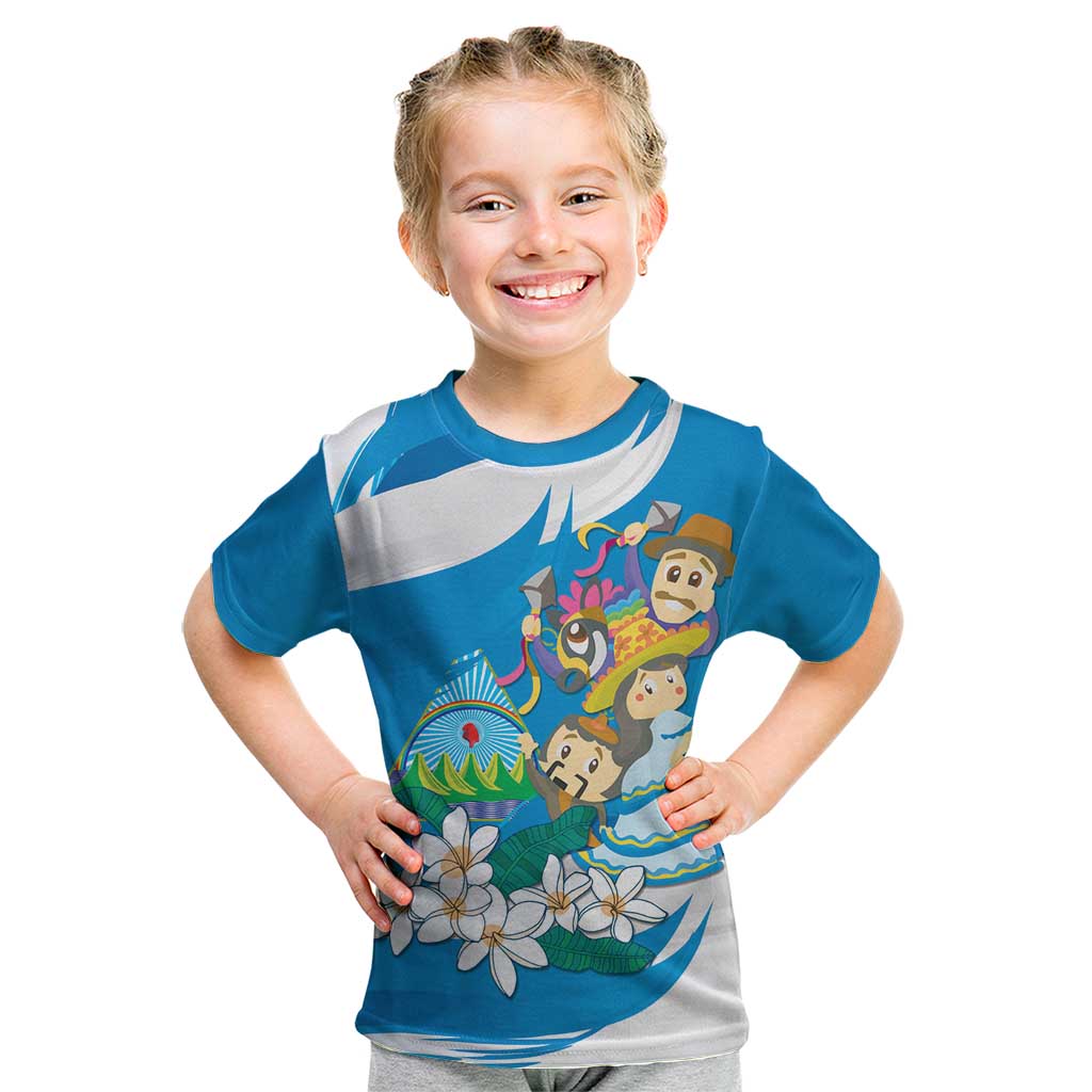 Nicaragua Independence Day Kid T Shirt Since 1821 Nicaragua Culture Concept - Wonder Print Shop