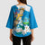 Nicaragua Independence Day Kimono Sleeve Blouse Since 1821 Nicaragua Culture Concept - Wonder Print Shop