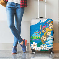 Nicaragua Independence Day Luggage Cover Since 1821 Nicaragua Culture Concept - Wonder Print Shop