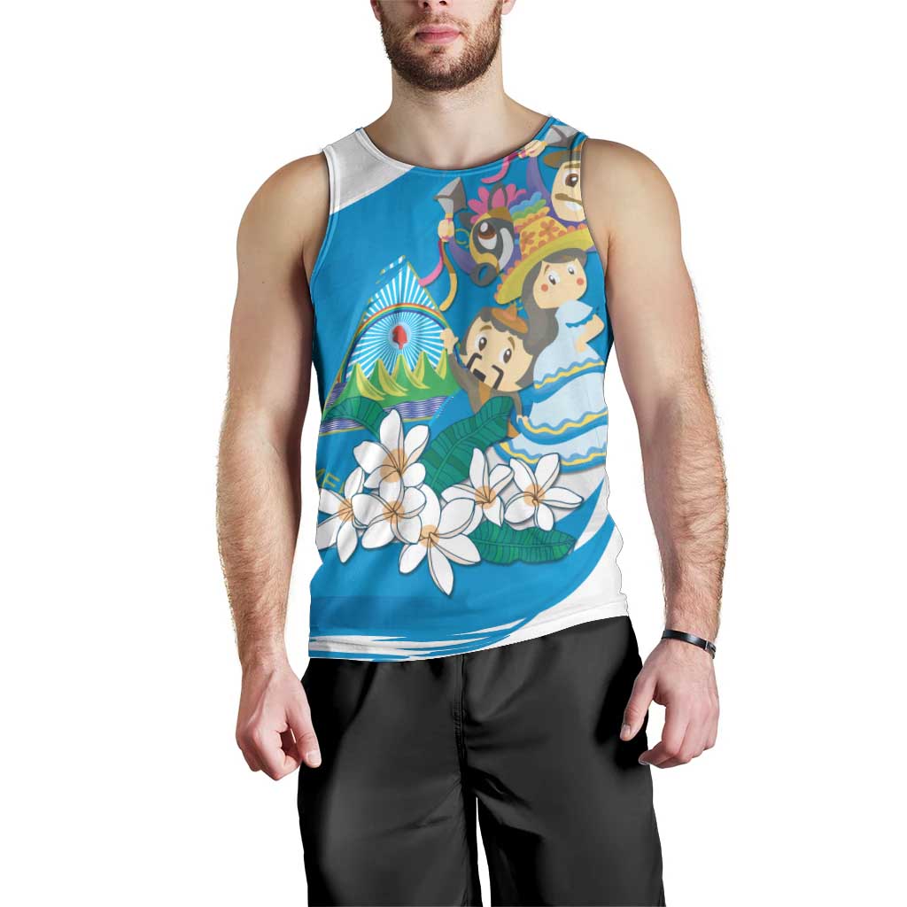 Nicaragua Independence Day Men Tank Top Since 1821 Nicaragua Culture Concept - Wonder Print Shop