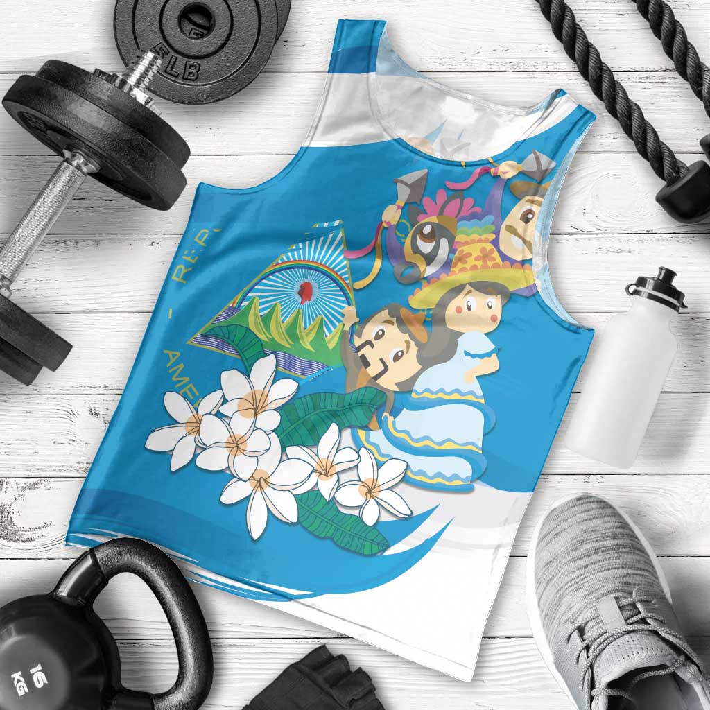 Nicaragua Independence Day Men Tank Top Since 1821 Nicaragua Culture Concept - Wonder Print Shop