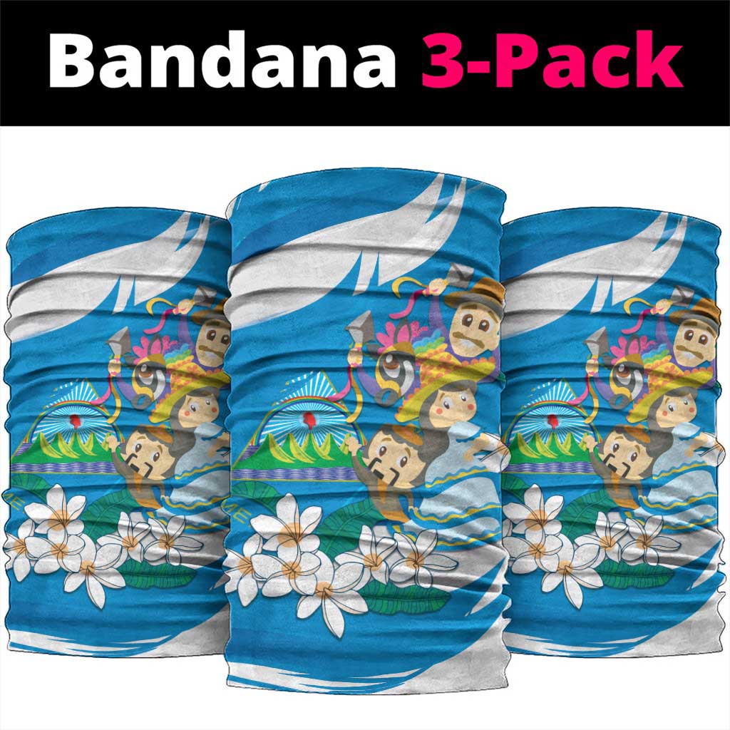 Nicaragua Independence Day Neck Gaiter Since 1821 Nicaragua Culture Concept - Wonder Print Shop