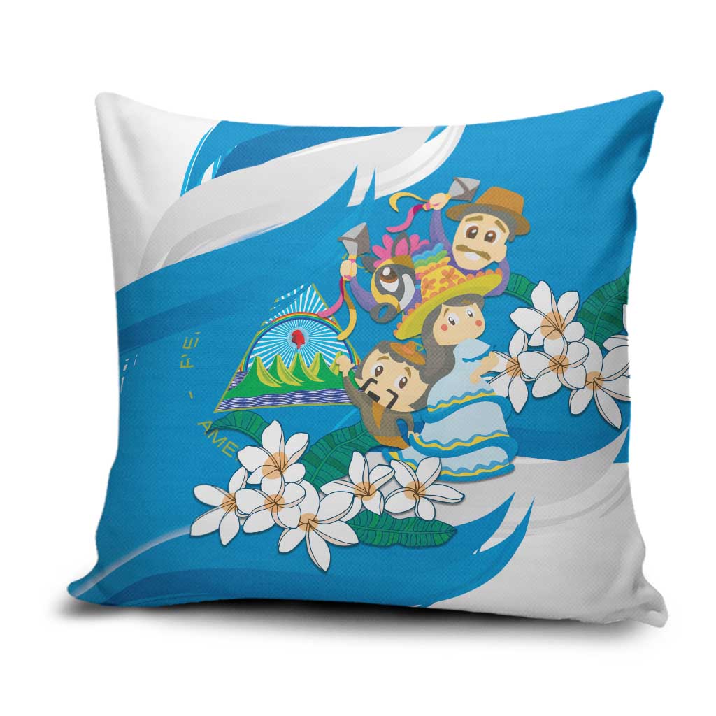 Nicaragua Independence Day Pillow Cover Since 1821 Nicaragua Culture Concept - Wonder Print Shop