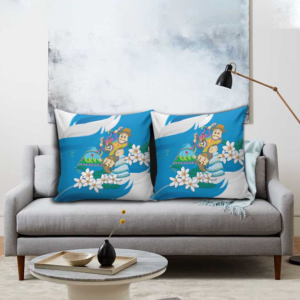 Nicaragua Independence Day Pillow Cover Since 1821 Nicaragua Culture Concept - Wonder Print Shop