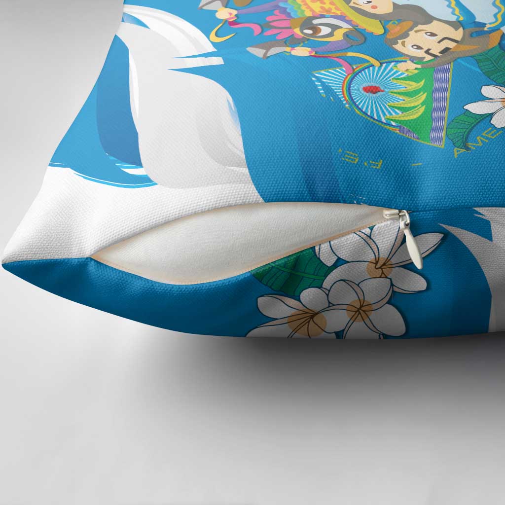 Nicaragua Independence Day Pillow Cover Since 1821 Nicaragua Culture Concept - Wonder Print Shop