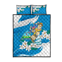Nicaragua Independence Day Quilt Bed Set Since 1821 Nicaragua Culture Concept - Wonder Print Shop