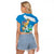 Nicaragua Independence Day Raglan Cropped T Shirt Since 1821 Nicaragua Culture Concept - Wonder Print Shop