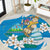 Nicaragua Independence Day Round Carpet Since 1821 Nicaragua Culture Concept - Wonder Print Shop