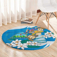 Nicaragua Independence Day Round Carpet Since 1821 Nicaragua Culture Concept - Wonder Print Shop