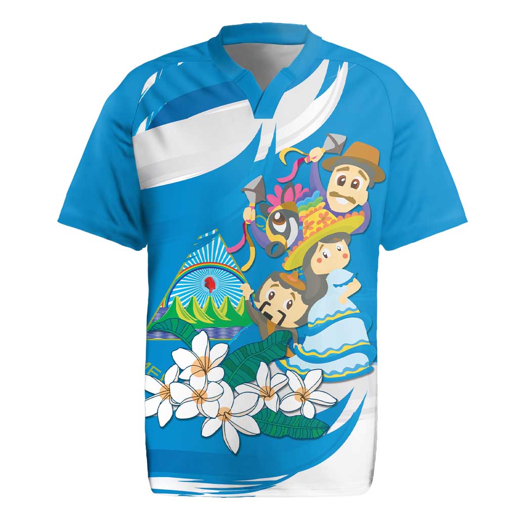 Nicaragua Independence Day Rugby Jersey Since 1821 Nicaragua Culture Concept - Wonder Print Shop