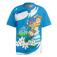 Nicaragua Independence Day Rugby Jersey Since 1821 Nicaragua Culture Concept - Wonder Print Shop