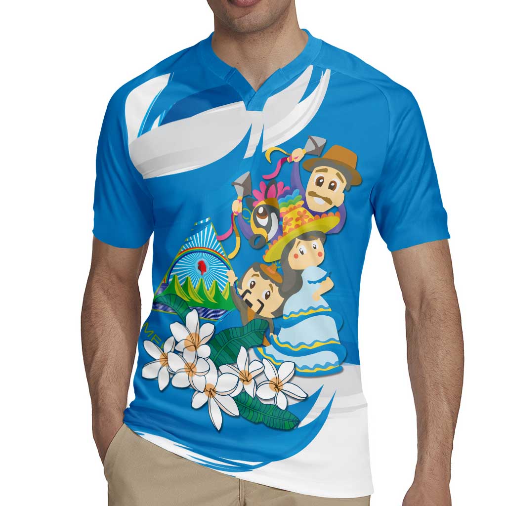 Nicaragua Independence Day Rugby Jersey Since 1821 Nicaragua Culture Concept - Wonder Print Shop