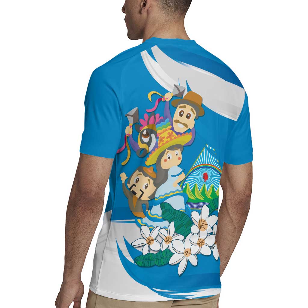 Nicaragua Independence Day Rugby Jersey Since 1821 Nicaragua Culture Concept - Wonder Print Shop