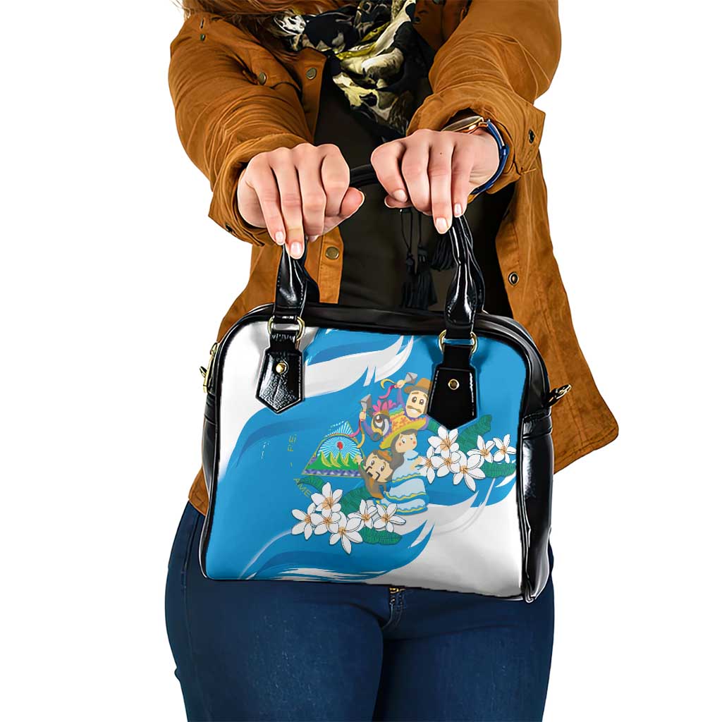 Nicaragua Independence Day Shoulder Handbag Since 1821 Nicaragua Culture Concept - Wonder Print Shop