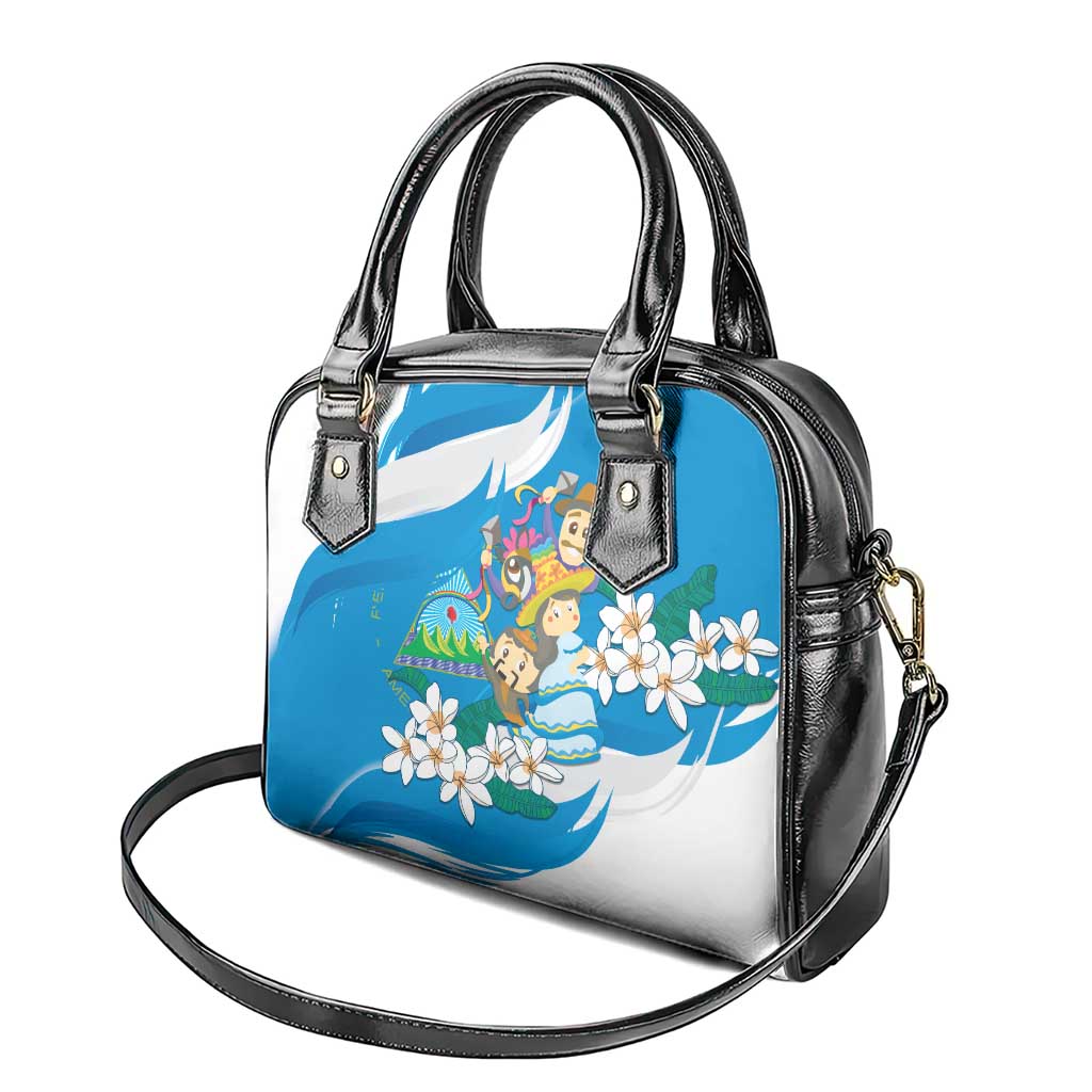 Nicaragua Independence Day Shoulder Handbag Since 1821 Nicaragua Culture Concept - Wonder Print Shop