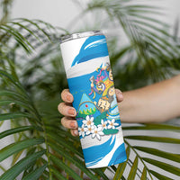 Nicaragua Independence Day Skinny Tumbler Since 1821 Nicaragua Culture Concept - Wonder Print Shop