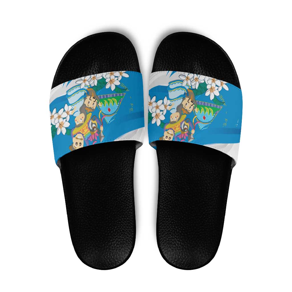 Nicaragua Independence Day Slide Sandals Since 1821 Nicaragua Culture Concept - Wonder Print Shop