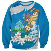 Nicaragua Independence Day Sweatshirt Since 1821 Nicaragua Culture Concept - Wonder Print Shop
