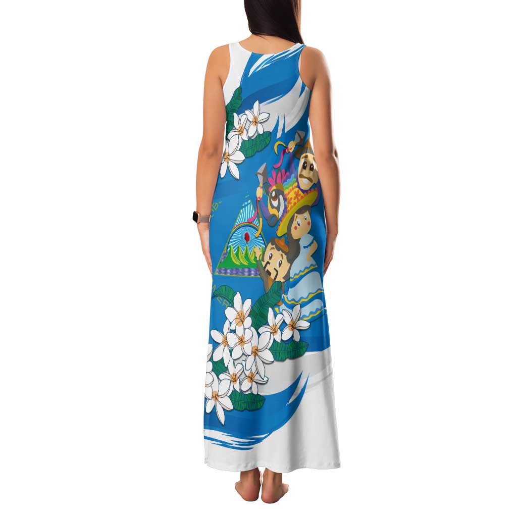 Nicaragua Independence Day Tank Maxi Dress Since 1821 Nicaragua Culture Concept - Wonder Print Shop