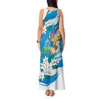 Nicaragua Independence Day Tank Maxi Dress Since 1821 Nicaragua Culture Concept - Wonder Print Shop