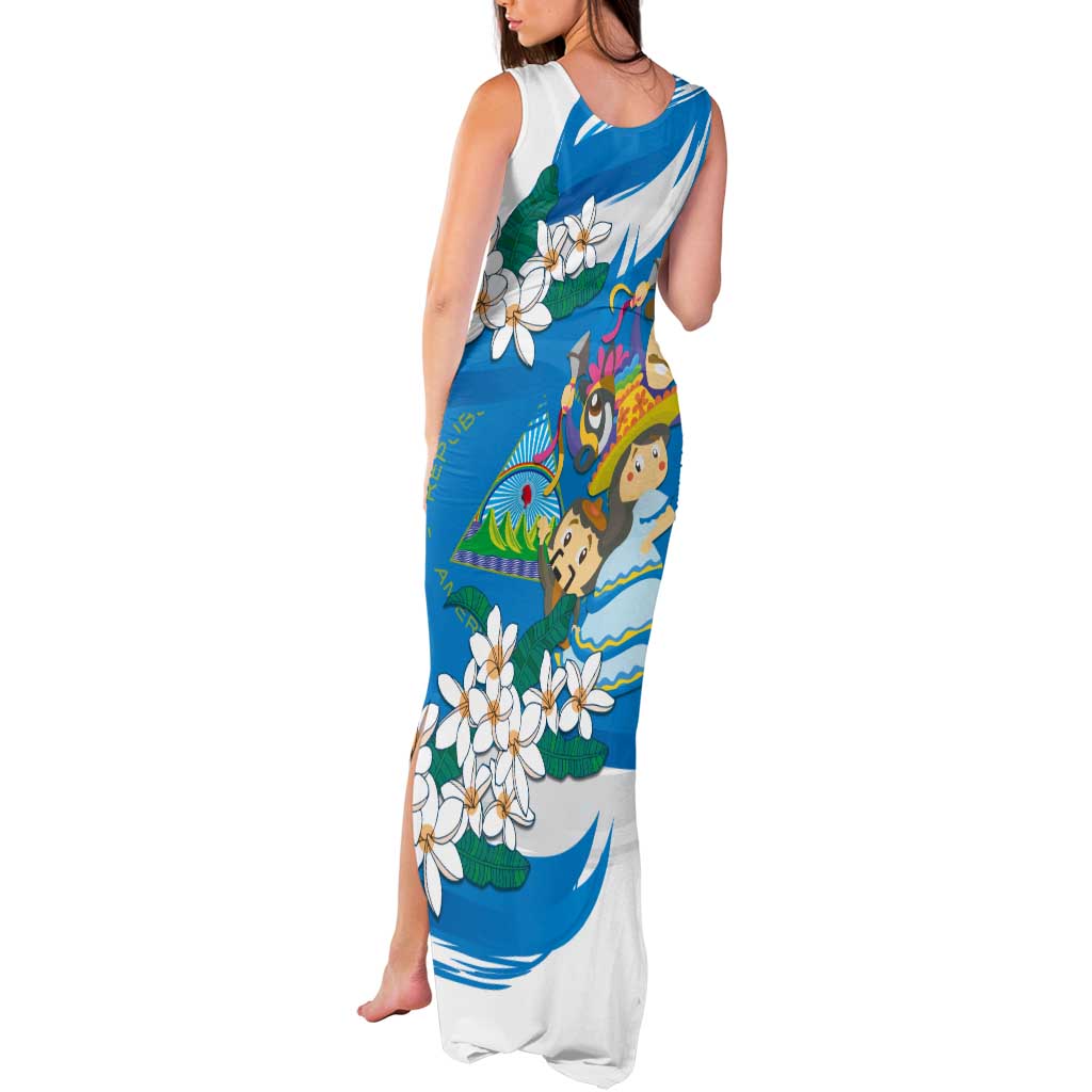 Nicaragua Independence Day Tank Maxi Dress Since 1821 Nicaragua Culture Concept - Wonder Print Shop