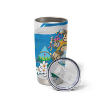 Nicaragua Independence Day Tumbler Cup Since 1821 Nicaragua Culture Concept - Wonder Print Shop