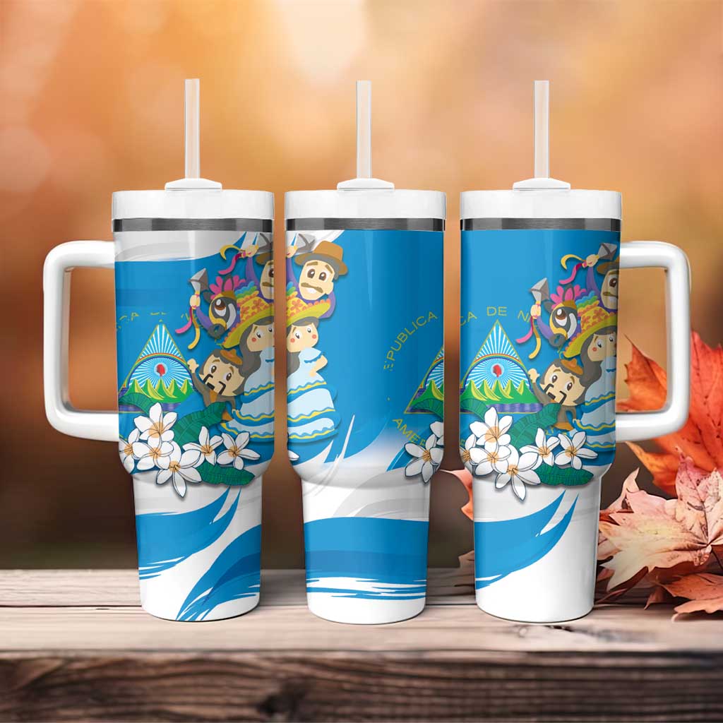 Nicaragua Independence Day Tumbler With Handle Since 1821 Nicaragua Culture Concept - Wonder Print Shop