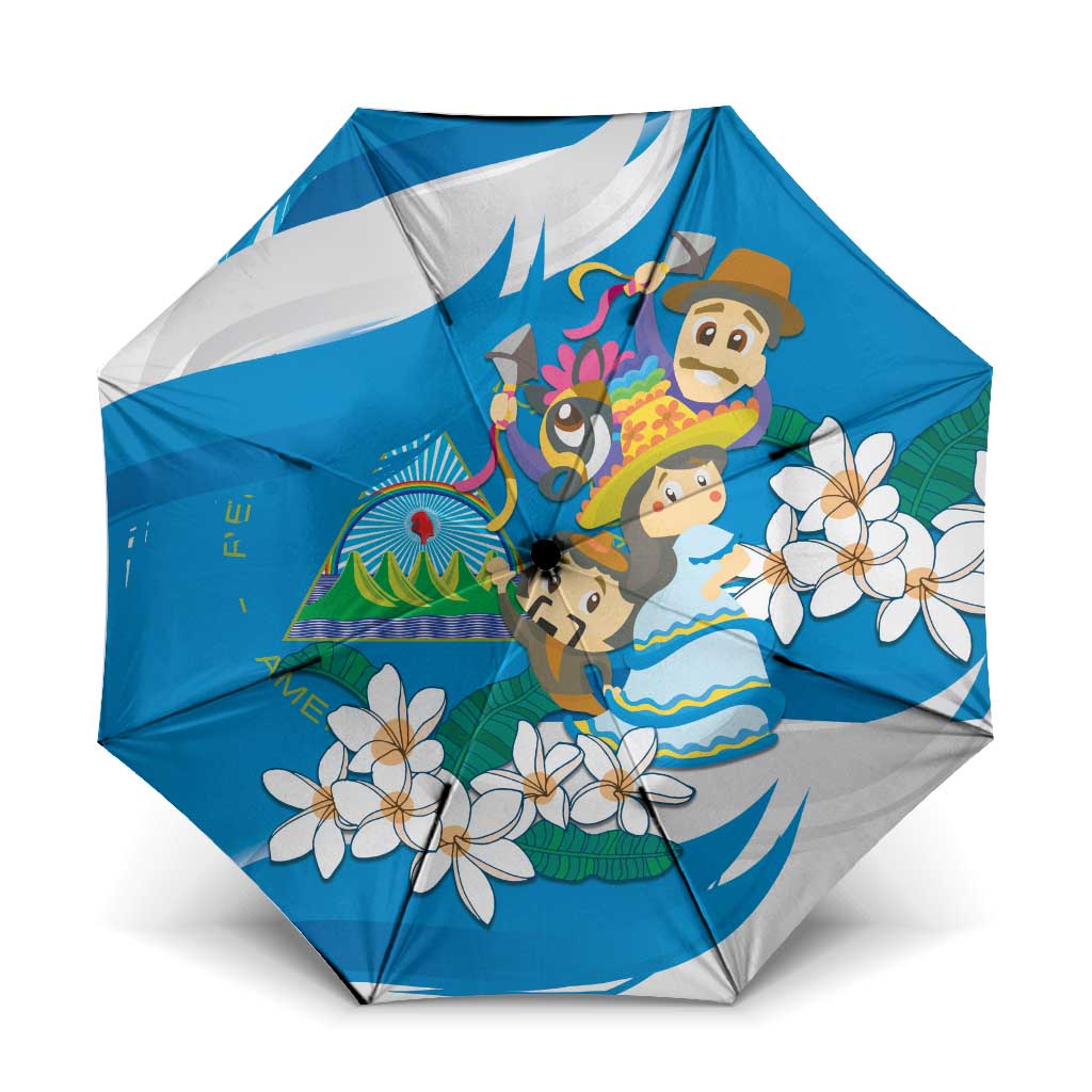 Nicaragua Independence Day Umbrella Since 1821 Nicaragua Culture Concept - Wonder Print Shop