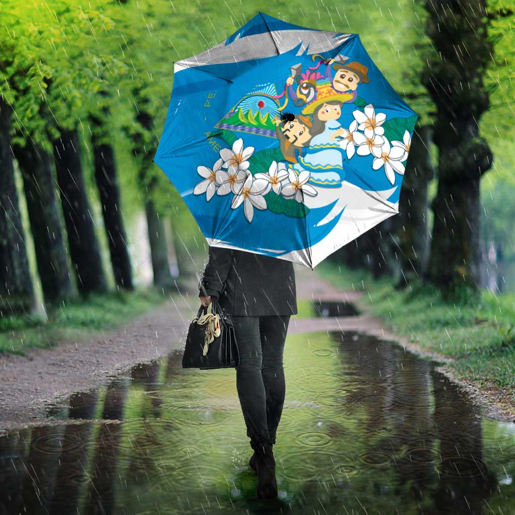 Nicaragua Independence Day Umbrella Since 1821 Nicaragua Culture Concept - Wonder Print Shop
