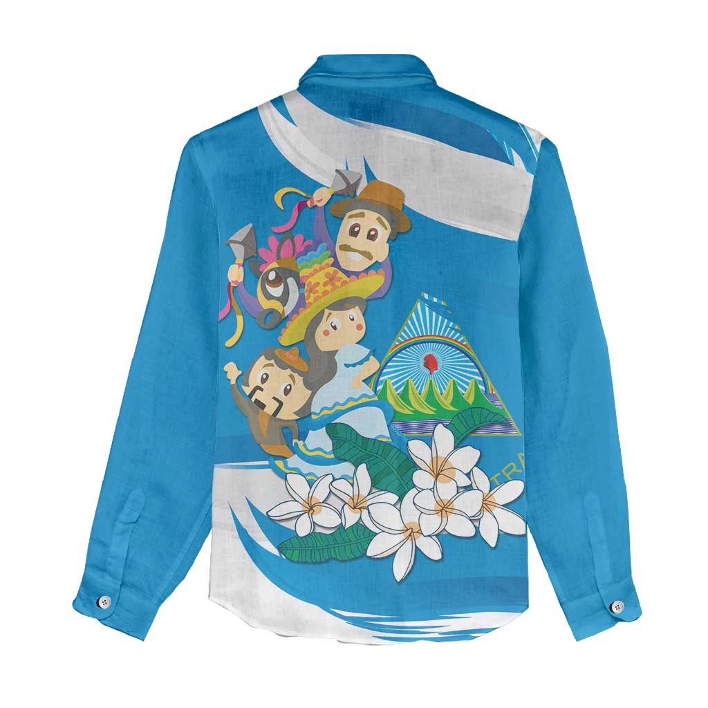 Nicaragua Independence Day Women Casual Shirt Since 1821 Nicaragua Culture Concept - Wonder Print Shop