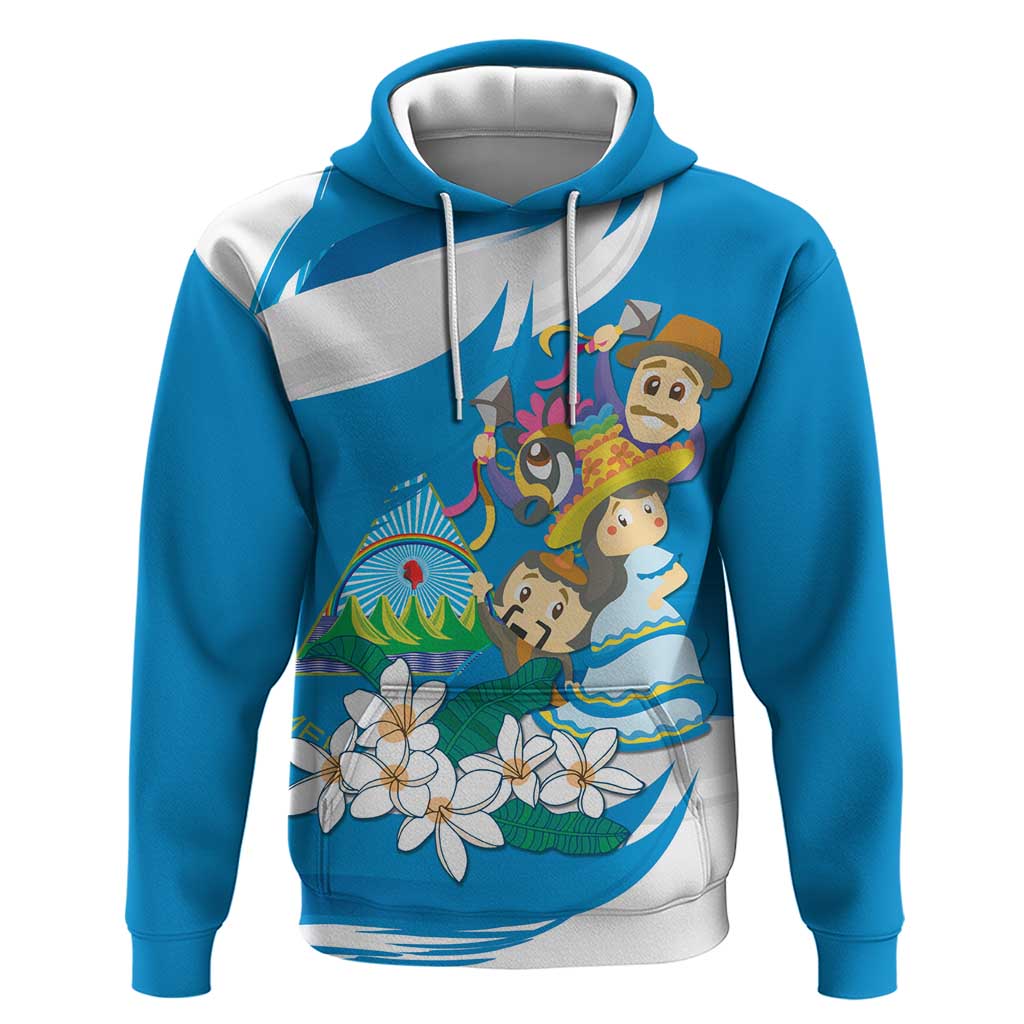 Nicaragua Independence Day Zip Hoodie Since 1821 Nicaragua Culture Concept - Wonder Print Shop