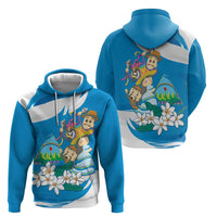 Nicaragua Independence Day Zip Hoodie Since 1821 Nicaragua Culture Concept - Wonder Print Shop