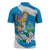 Nicaragua Independence Day Zipper Polo Shirt Since 1821 Nicaragua Culture Concept - Wonder Print Shop