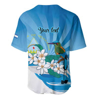 Nicaragua Independence Day Personalized Baseball Jersey Since 1821 Proud Guardabarranco Sacuanjoche - Wonder Print Shop