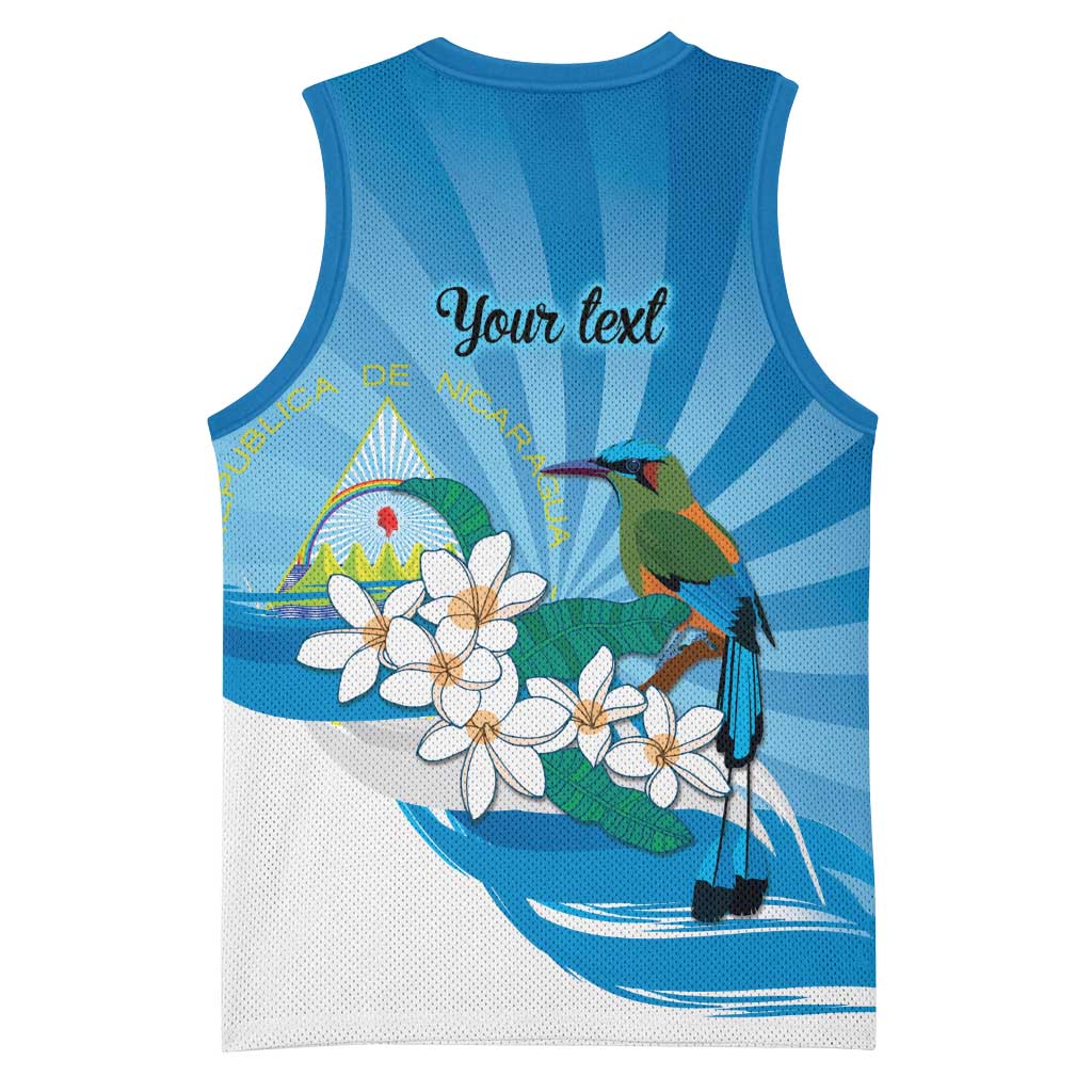 Nicaragua Independence Day Personalized Basketball Jersey Since 1821 Proud Guardabarranco Sacuanjoche - Wonder Print Shop