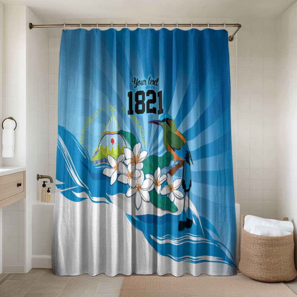 Nicaragua Independence Day Personalized Bathroom Set Since 1821 Proud Guardabarranco Sacuanjoche - Wonder Print Shop