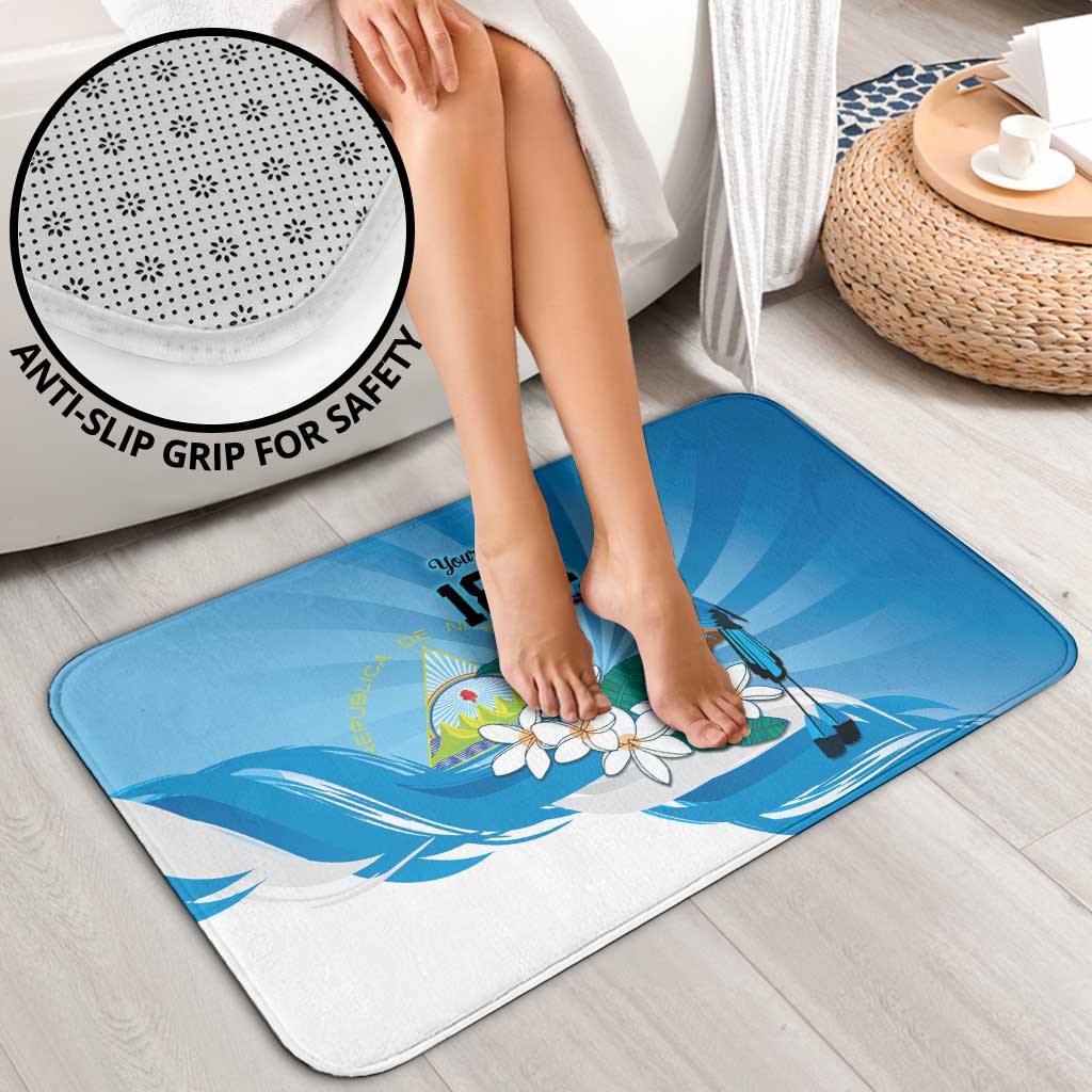 Nicaragua Independence Day Personalized Bathroom Set Since 1821 Proud Guardabarranco Sacuanjoche - Wonder Print Shop