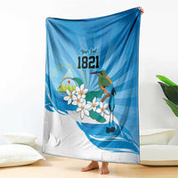 Nicaragua Independence Day Personalized Blanket Since 1821 Proud Guardabarranco Sacuanjoche - Wonder Print Shop