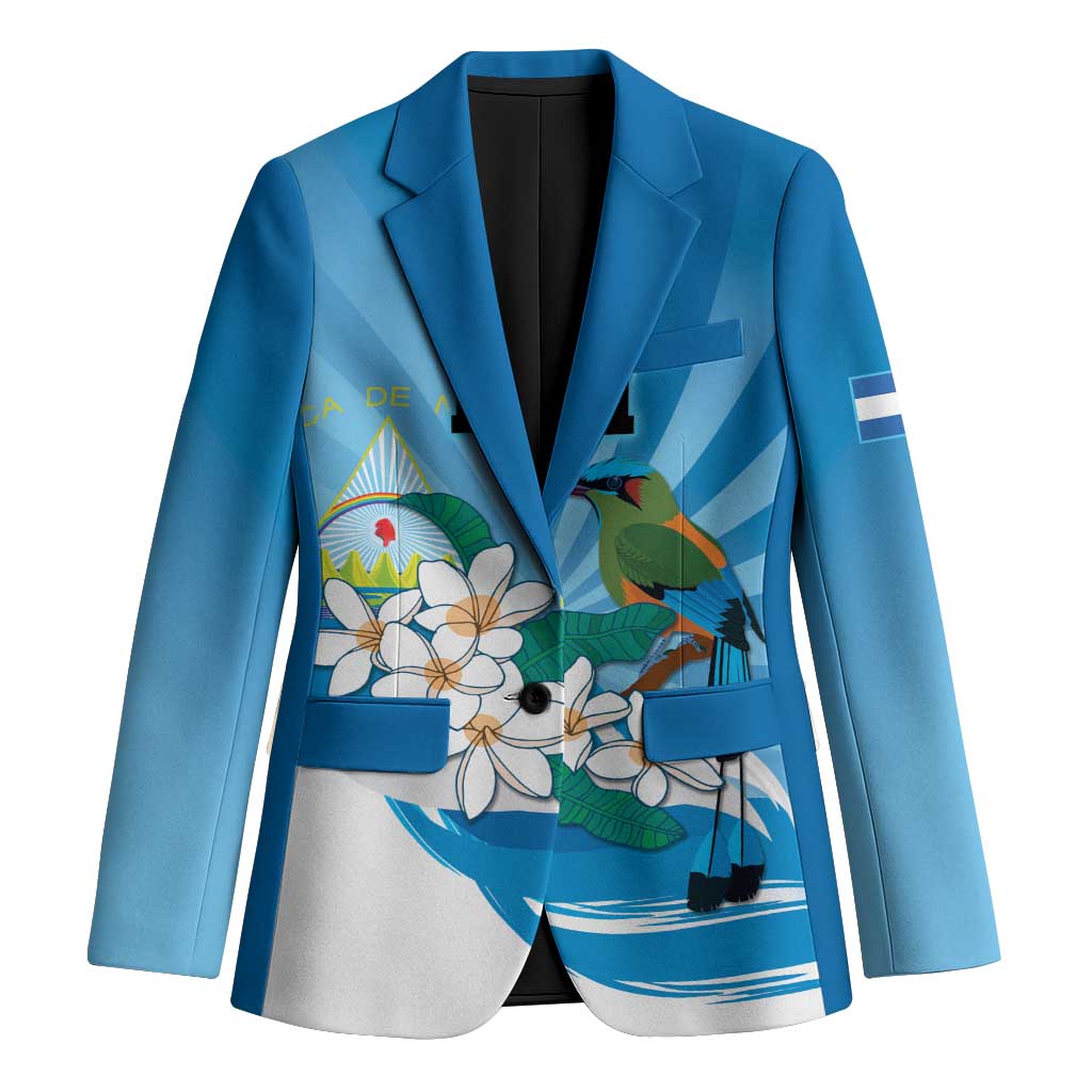 Nicaragua Independence Day Personalized Blazer Since 1821 Proud Guardabarranco Sacuanjoche - Wonder Print Shop