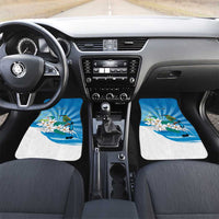 Nicaragua Independence Day Personalized Car Mats Since 1821 Proud Guardabarranco Sacuanjoche - Wonder Print Shop