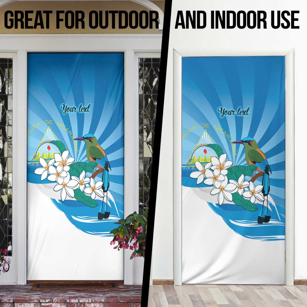 Nicaragua Independence Day Personalized Door Cover Since 1821 Proud Guardabarranco Sacuanjoche - Wonder Print Shop