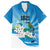Nicaragua Independence Day Personalized Family Matching Off Shoulder Short Dress and Hawaiian Shirt Since 1821 Proud Guardabarranco Sacuanjoche - Wonder Print Shop