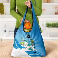 Nicaragua Independence Day Personalized Grocery Bag Since 1821 Proud Guardabarranco Sacuanjoche - Wonder Print Shop