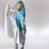 Nicaragua Independence Day Personalized Hooded Blanket Since 1821 Proud Guardabarranco Sacuanjoche - Wonder Print Shop